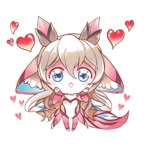 adopta chibi, padrão de prata chibi, personagem de anime, heyanna natsu chibi, magic baby little silver chibi