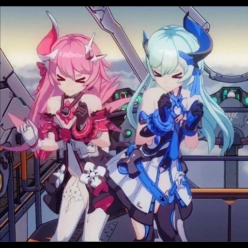 anime, impacto de honkai, honkai impact 3, honkai impact 3 rd, honkai impact rosalia