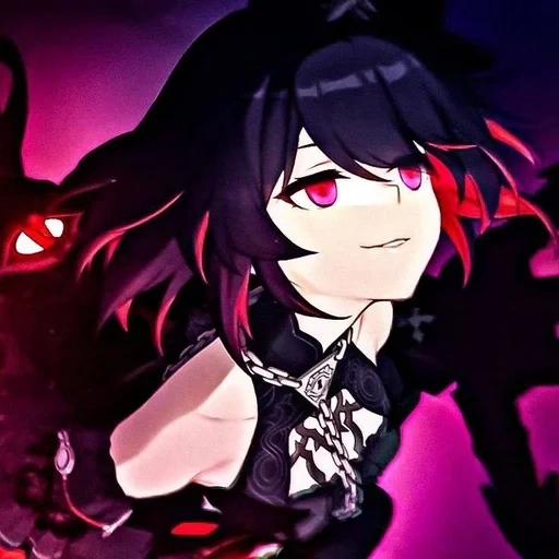 pony creative, honkai impact 3, personnages d'anime, honkai impact dark seele, honkai impact seele dark