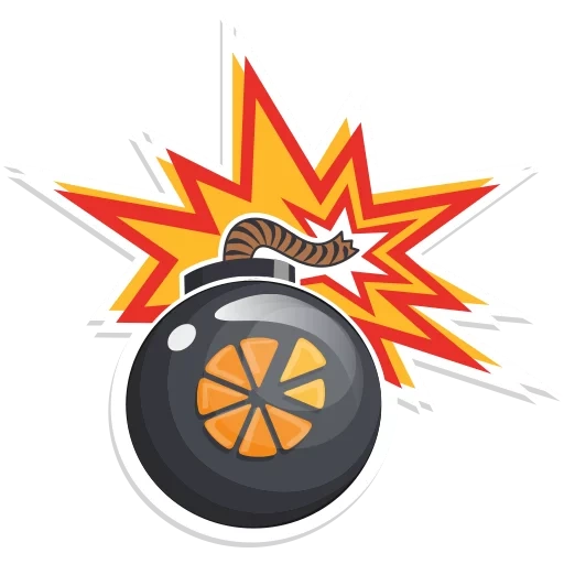détonation de la bombe, roue de feu, logo d'explosion de bombes, vecteur de roue de course, roues chaudes du cercle ardent