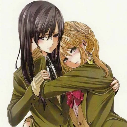 citrus yuri, citrus mei yuzu, citrus anime yuri, bande dessinée d'anime d'agrumes, couverture de manga citrus