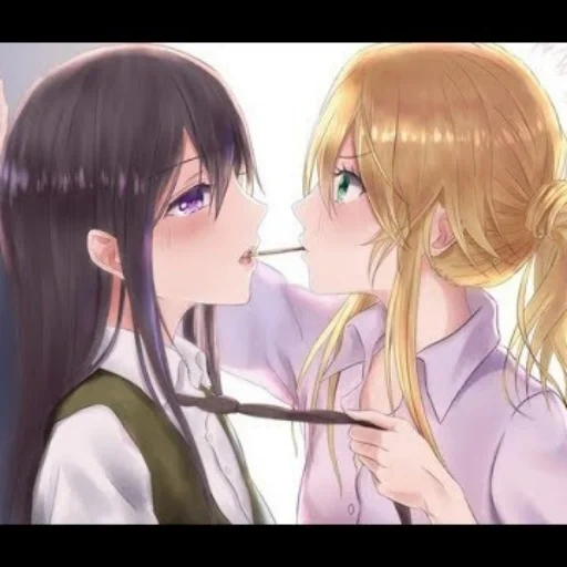 yuri zitrusfrüchte, anime zitrusfrüchte, anime girl, mei yuzu zitrusfrüchte, zitrusfrüchte anime yuri