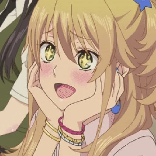 anime, anime cítrico, anime girls, yuzu citrus anime, anime citrus may yuza