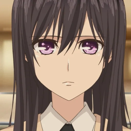 aïhara mei, anime girl, personnages d'anime, citrus anime prune, fleurs de prunier d'agrumes