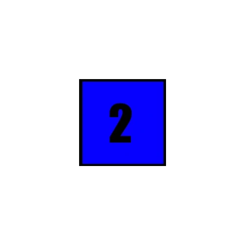 logo, pcf bleu, carré, pi d carré, carré bleu