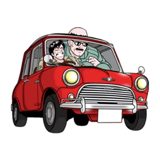 auto, carro, automóvel, fiat 500 art, aventuras de tintin 2020