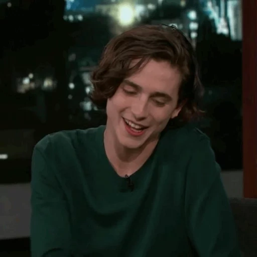 timothy sharame, junge schauspieler, schöner junge, prominente schauspieler, handsigniert von timothee chalamet