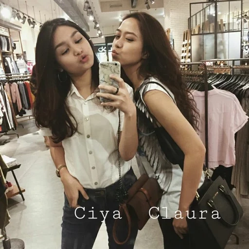 anya, asiático, indonésia, natasha wilona, girlicos coreanos selfie