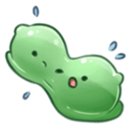 slider, insect, slime rancher, slider, small green stone carving