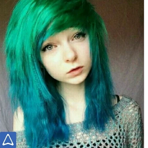 lefabulouskilljoy, rambut mint emo, rambut hijau emo, emosi rambut hijau, rambut hijau pendek emo