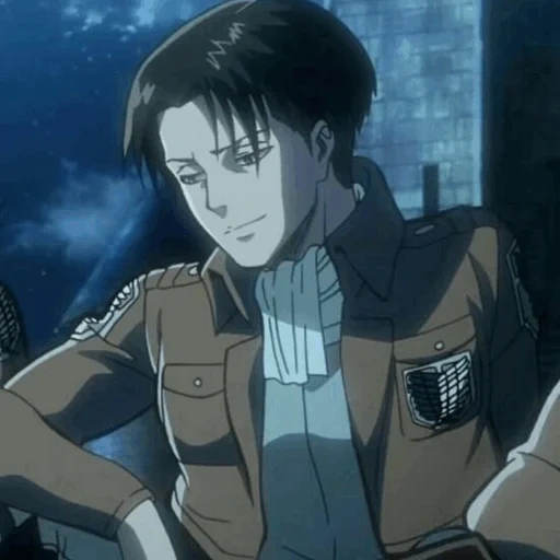 levi ackerman, levi ackerman, levi attacca i titani, titan levy ackerman, levi ackerman sorride