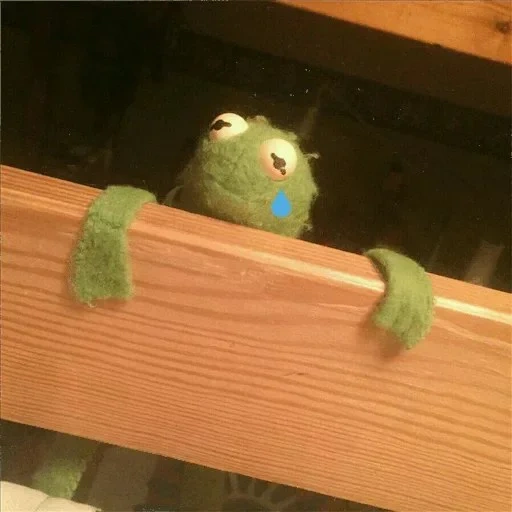 kermit, kermit, comet the frog, frog komi aesthetics, necklace parrot nest