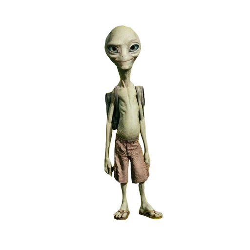 extraterrestres, evolución del mono, el personaje es un alienígena, medio material secreto, el hombre descendió del mono