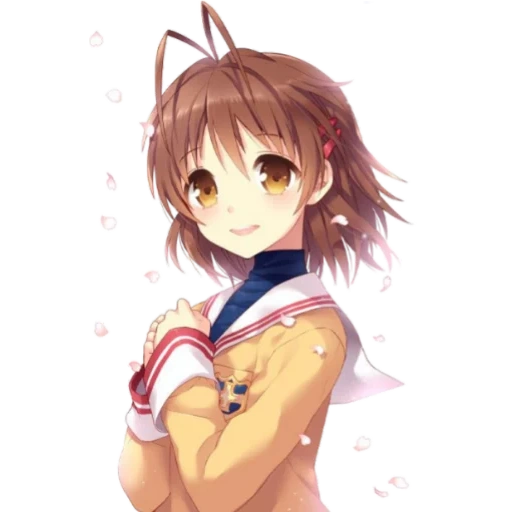 clannad de anime, clãs nagisa, nagisha clannad, nagisa furukava, anime clannad nagisa