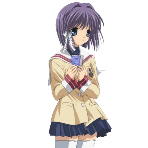 animation, clannad, cartoon cranard, ryou fujibayashi, cranard characters