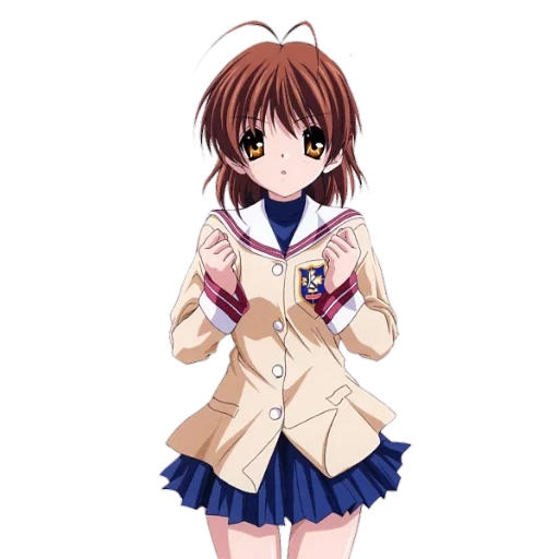 anime, clannad de anime, clãs nagisa, nagisa furukava, anime clannad nagisa