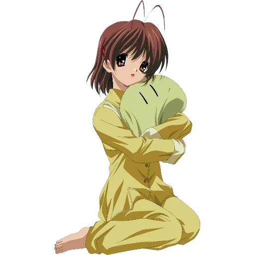 clannad, sannad tomoya, kronadnagisa, furukawa najisa, cartoon cranard childbirth