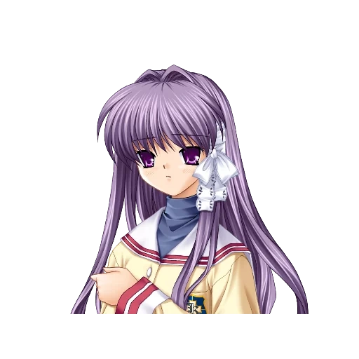 clannad, guest, anime clannad, kyo fujibayashi, hidamaro fujibayashi