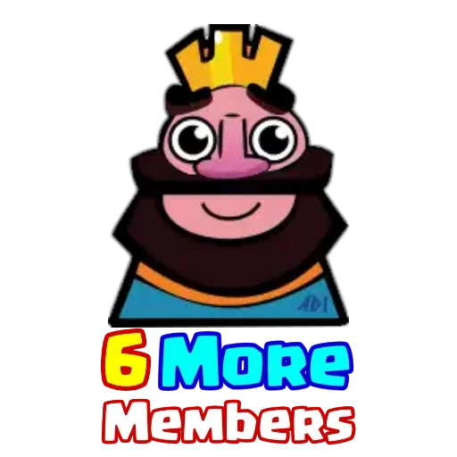 clash royale, kings pianoforte a tromba, emoticon conflitto reale, emoticon di re pianoforte svasato, emoticon di clacson re pianoforte