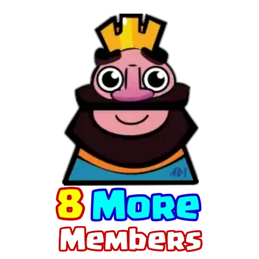 clash royale, king's trumpet piano, giggle haha horn, conflict royal emoji, piano expression of trumpet king