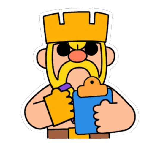 clash royale, horn piano emoji, giggle haha horn, piano expression of trumpet king, emotion of king trumpet piano