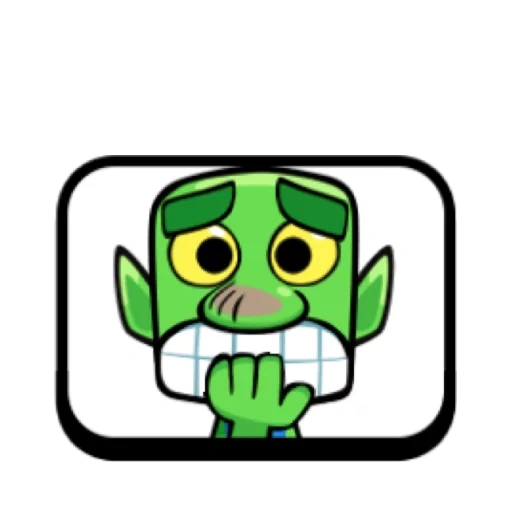 clash royale emotes, expression goblin flared trousers grand piano, expression conflict royal goblin, emotional conflict royal goblin