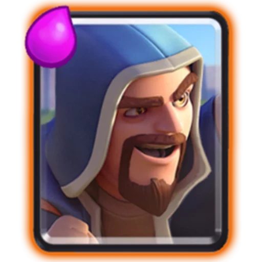 клеш рояль, clash royale, клеш рояль колоды, персонажи clash royale, ледяной колдун клеш рояль