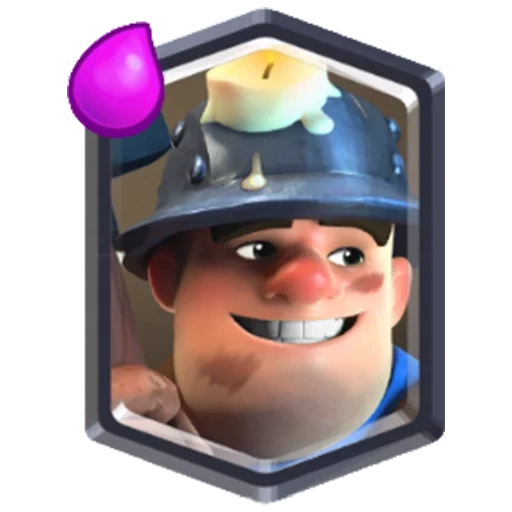 клеш рояль, clash royale, шахтёр клеш рояль, клеш рояль трейлер