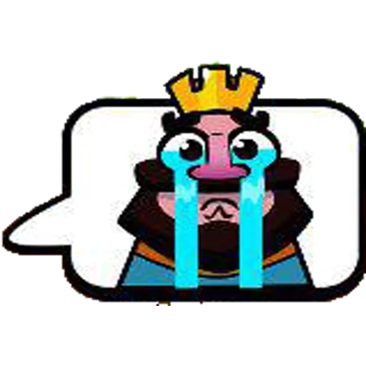 piano horn, clash royale, king's trumpet piano, emotion of king trumpet piano, crying king trumpet piano