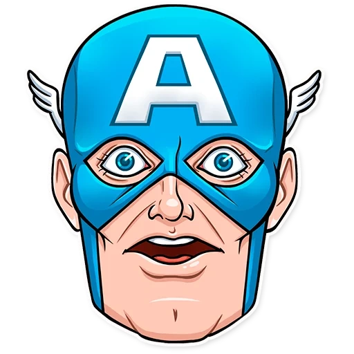 capitaine amérique, captain america head, captain america marvel mask