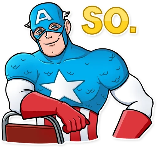 pahlawan super, kapten amerika