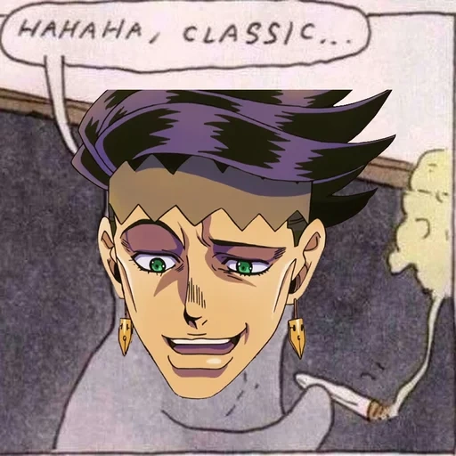 joske, kishiba rohan, deb jojo mem, jojo kira hayato, jojo ova rohan hills mutsu habe