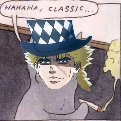 speudwagon, karakter jojo, speudwagon jojo, anime speudwagon jojo, speudwagon jojo pertumbuhan penuh