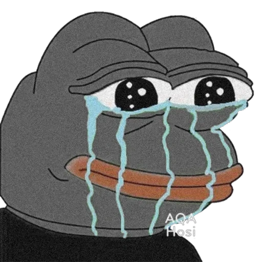 crapaud meme, mème pepe, mèmes tristes, triste pepe, pleurer pepe