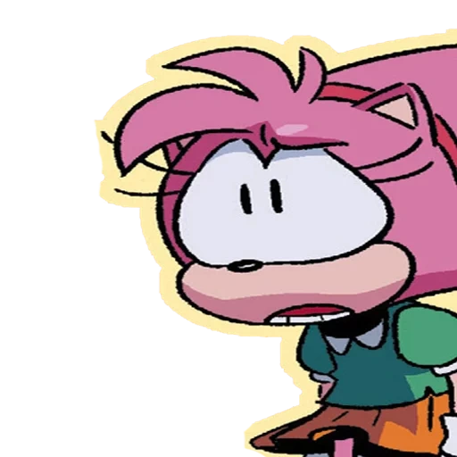 anime, amy rose, amy sonik, amy sonic, amy rose classic