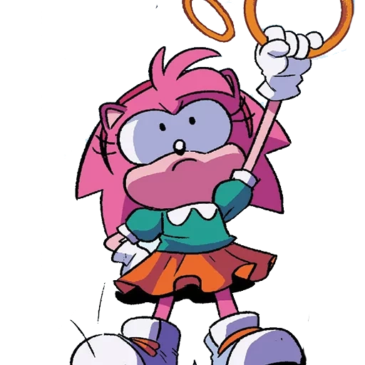anime, amy sonic, amy rose classic, supersonic boom amy rose, amy ross sonic mania