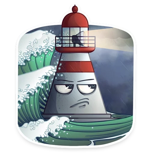 lighthouse, bender, futurama, bender futurama, lighthouse illustration
