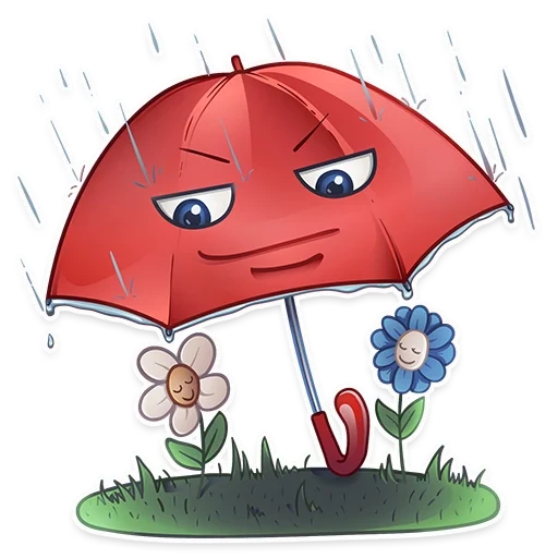 ombrello dei bambini, ombrello rosso, cartone animato rosso ombrello, cartoon ombrello rosso, cartoon ombrello rosso