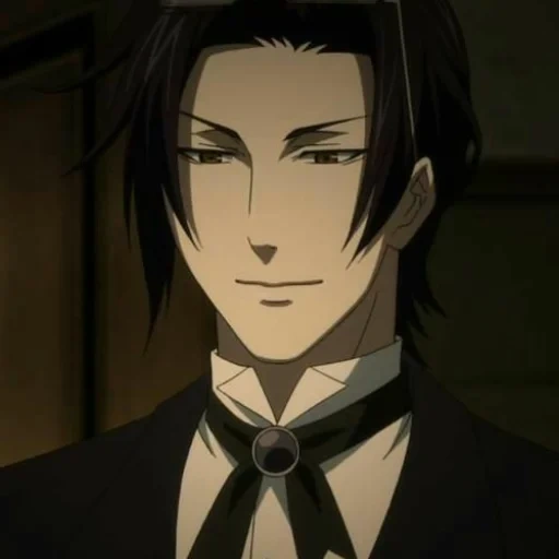 claude faust, butler anime, dark butler 2, claude dark butler, anime di maggiordomo nero