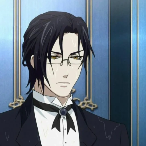 pelayan, claude faustus, butler dark 2, estetika claude faustus, anime adalah butler hitam