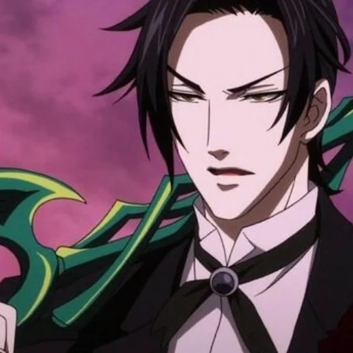 claude faustas, butler animation, dark butler 2, anime black butler, claude faust the dark housekeeper