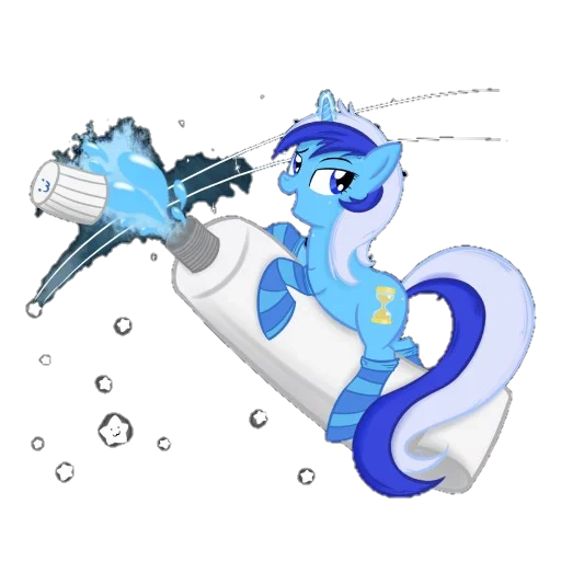 pony, colgate mlp, minuet the pony, knight glider pony, pony toothbrush