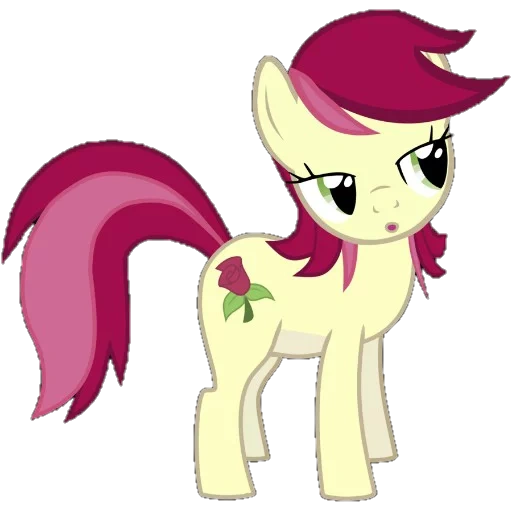 pony, rosenpony, roselak pony, pony rose hart, freundschaft ist das wunder