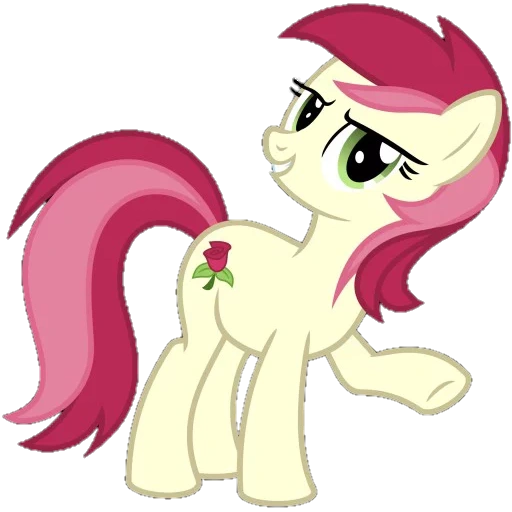 pony, rosenpony, roselak pony, pony rose hart, freundschaft ist das wunder