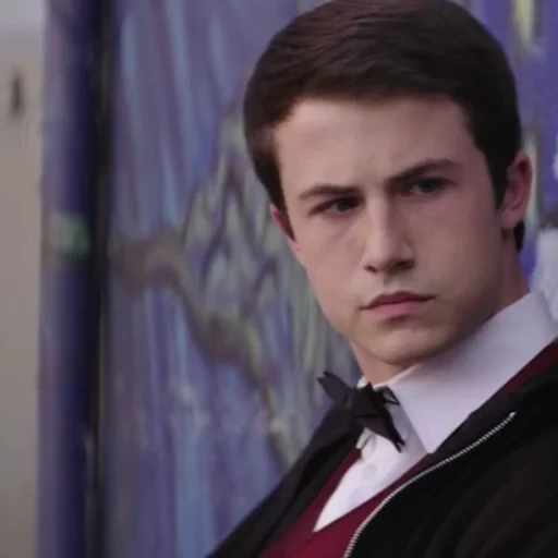 ragazzo, le persone, la serie, clay jensen, bel ragazzo