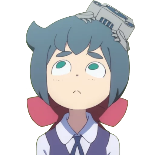 penyihir kecil, karakter anime, akademi penyihir, seni karakter anime, constanze trude muller cod