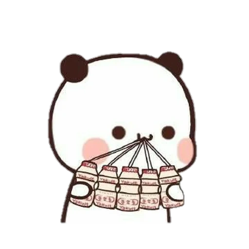 kawaii, panda é querido, desenhos fofos, lindos desenhos de panda, panda é um desenho doce