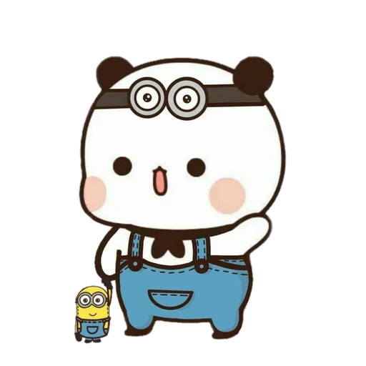 meo, kawaii, gambar kavai, gambar lucu, panda adalah gambar yang manis