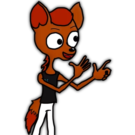 bambi, anime, foxi plus, foxi fox, fictional character