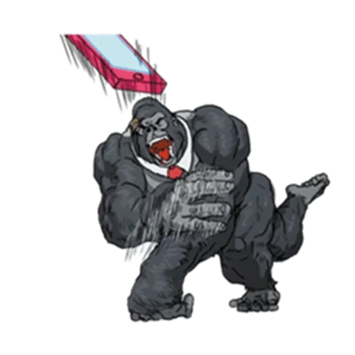 gorilla, gorilla kleidung, affen gorilla, gorilla illustration, gorilla juu jitsu